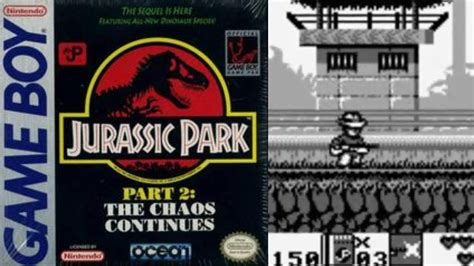 Jurassic Park 2 The Chaos Continues Gameboy A Decent Dino