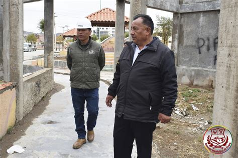 VICEPRESIDENTE CONCEJAL REALIZA INSPECCIÓN DEL PARQUE RECREATIVO