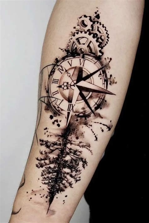 Clock Tattoo Meaning: The Profound Reflection on Time, Life, and ...