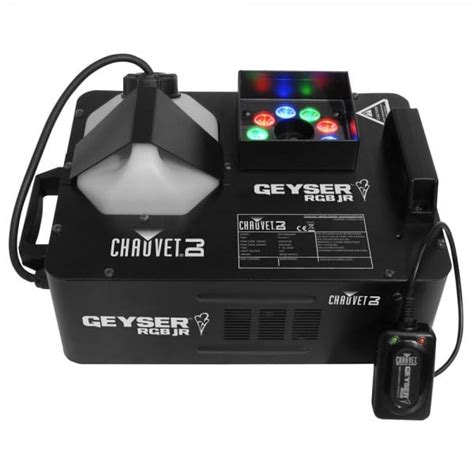 Chauvet Geyser Jr Vertical Smoke Machine With Rgb Leds