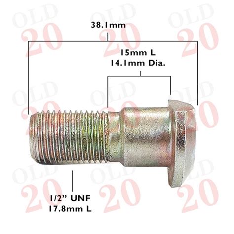 Front Wheel Bolt Oe Style Ferguson