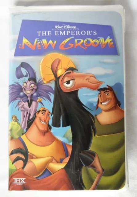 DISNEY THE EMPEROR S New Groove VHS Film D Animation David Spade Eartha