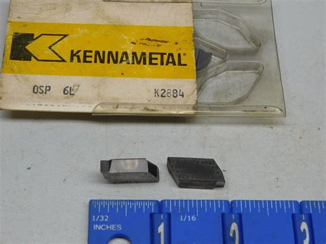 KENNAMETAL OSP 6L CARBIDE INSERTS 5 PCS NEW GRADE K2884 EBay