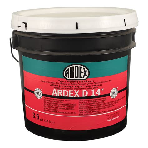 Ardex D 14 Is A Type 1 Premixed Mastic Tile Adhesive