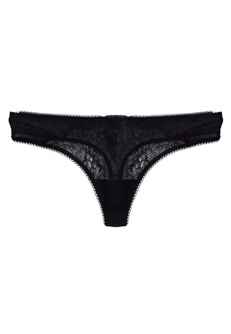 Jual Dear Eve Lingerie Pluma Lace Thong Original Zalora Indonesia