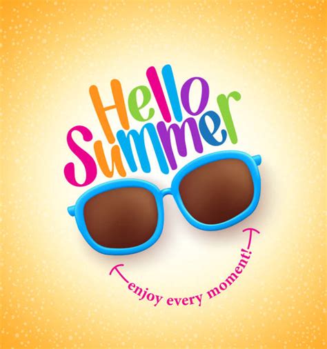 Royalty Free Hello Summer Clip Art, Vector Images & Illustrations - iStock