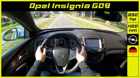 Opel Insignia G Onboard Pov Test Drive Youtube