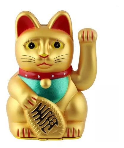 Gato De La Fortuna Maneki Neko De La Suerte 11 5 Cm Meses Sin Intereses