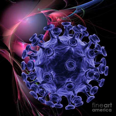 Virus Capsid Photograph By Laguna Design Science Photo Library Pixels