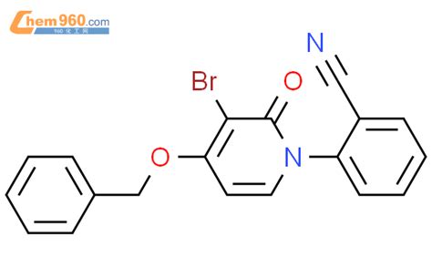 586374 56 3 Benzonitrile 2 3 Bromo 2 Oxo 4 Phenylmethoxy 1 2H