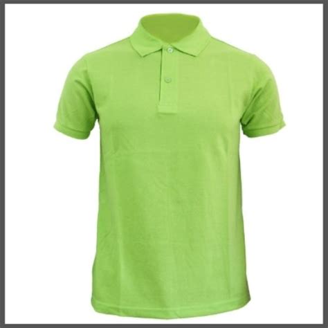 Softex Light Apple Polo Shirt And Round Neck Tshirt Plain Unisex Polo Shirt With Collar Round