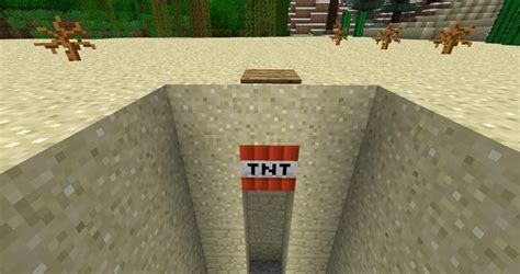 How To Make A Tnt Trap In Minecraft How Minecart Tnt Traps Work In