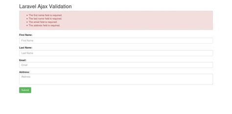 Laravel 11 Request Validation Error Ajax Example ItErrorSolution