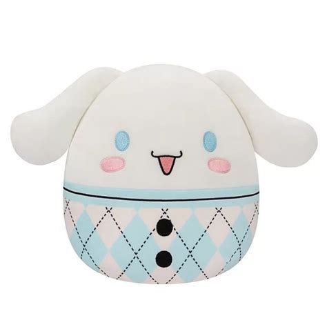 Cinnamoroll Plaid Squishmallow Sanrio Plush Toy 6 Inches In 2024 Hello Kitty Plush Sanrio