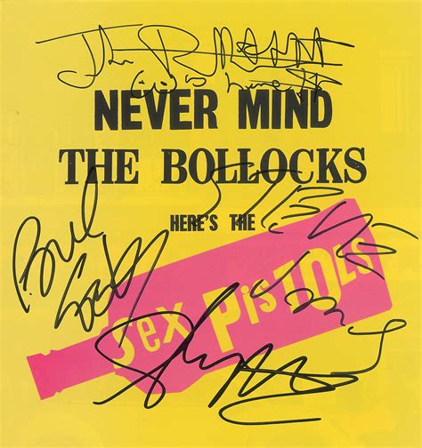 Sex Pistols Rr Auction