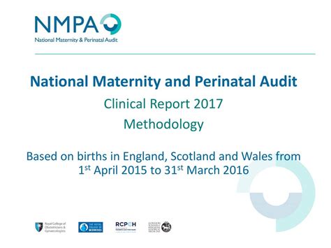 Introduction To The National Maternity And Perinatal Audit Ppt Download