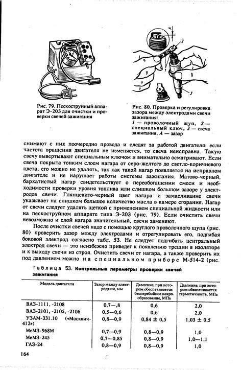 Проверка свечей зажигания - Энциклопедия по машиностроению XXL
