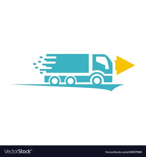 Car delivery logo Royalty Free Vector Image - VectorStock