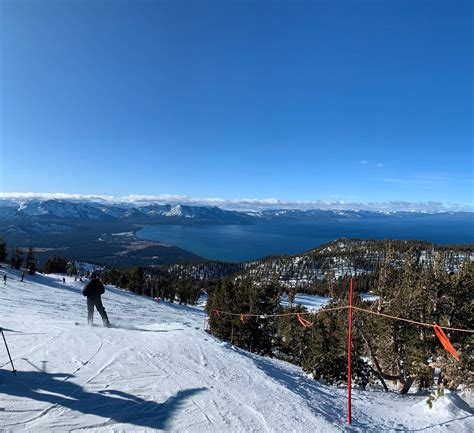 Heavenly Ski Resort at Lake Tahoe CA 01/07/2020 | Lake tahoe winter