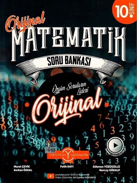 Orijinal Yay Nlar S N F Orijinal Matematik Soru Bankas Murat Ev