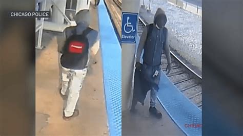 Police Release Video Of Man Pushing Someone Off Cta Platform On West