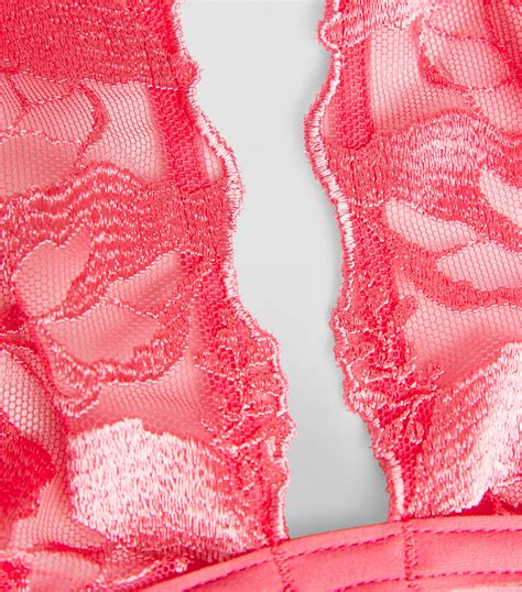 Maison Lejaby Pink Lace Triangle Bra Harrods Uk