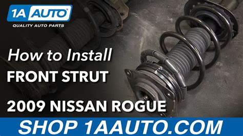 How To Replace Front Strut Assembly 08 11 Nissan Rogue YouTube