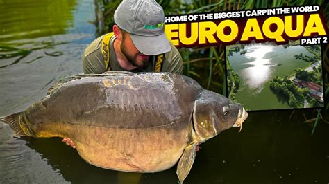 Home Of The BIGGEST CARP IN THE WORLD Part 2 Euro Aqua Fishing