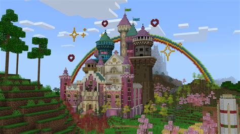 Pink Castle by Pixelusion (Minecraft Marketplace Map) - Minecraft Marketplace (via ...