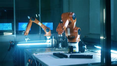 Robotic Arms In Automotive Manufacturing Assembly Lines Improve