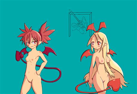 Rule 34 Breasts Completely Nude Completely Nude Female Disgaea Disgaea 1 Etna Flonne Flonne