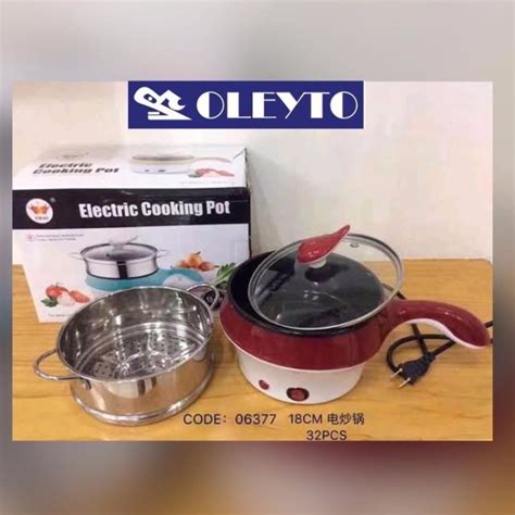 Hot Gongkeoq2 Multi Function Electric Mini Cooker Pot Electric Cooking Pot 1 5L Plug And Cook