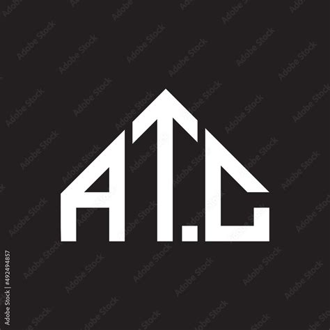 atc letter logo design atc monogram initials letter logo concept atc