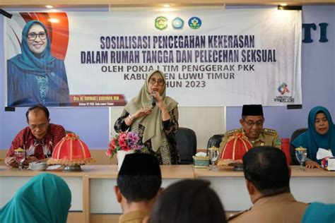 Hj Sufriaty Minta Kader Pkk Dan Pemerintah Desa Bantu Tekan Angka Kdrt