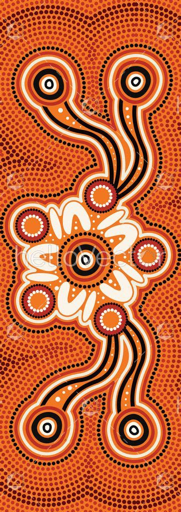 Aboriginal Vector Dot Art Design Download Graphics And Vectors