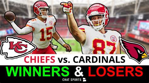 Kansas City Chiefs Winners And Losers Vs Arizona Cardinals