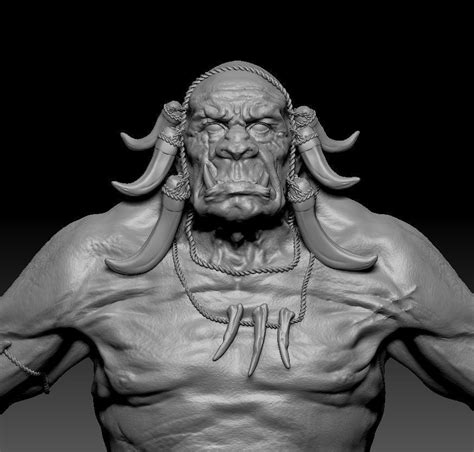 Old Ogre 3d Model Cgtrader