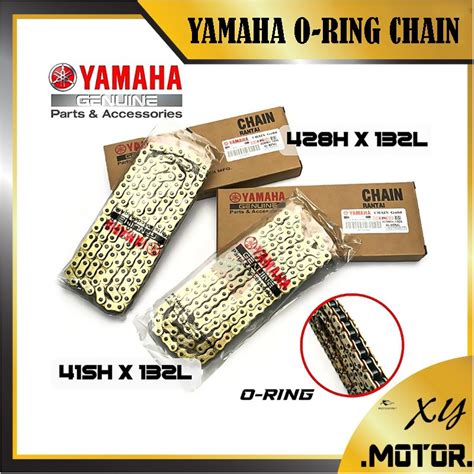 YAMAHA 415H 122L 132L HEAVY DUTY O RING GOLD CHAIN YAMAHA 94568 H3112