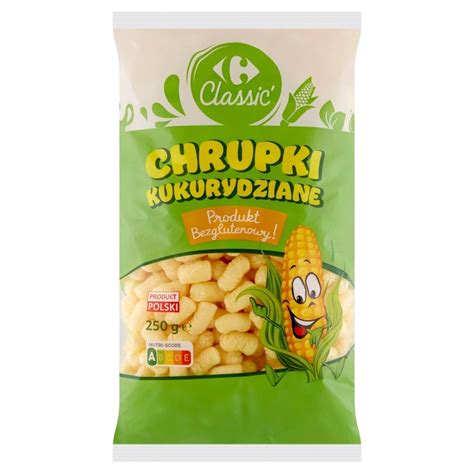 Carrefour Classic Chrupki Kukurydziane G Zakupy Online Z Dostaw