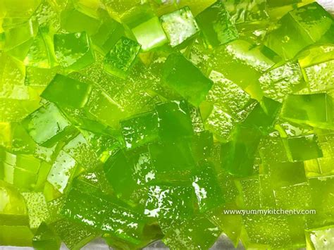 Gulaman (The wiggly but firm Filipino Gelatin) - Yummy Kitchen