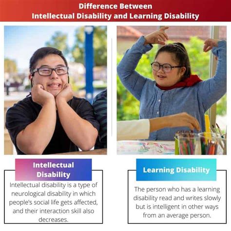 Intellectual Vs Learning Disability Difference And Comparison