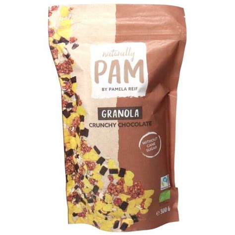 Naturally Pam BIO Granola Crunchy Chocolate By Pamela Reif Von Motatos