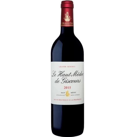 Le Haut M Doc De Giscours Haut M Doc Vin Rouge De Bordeaux La