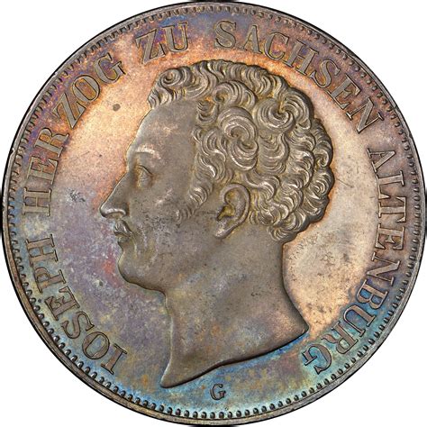 German States Saxe Altenburg Thaler Km Prices Values Ngc