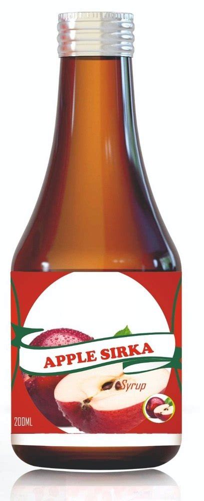 Apple Sirka Syrup At Rs 40 Bottle Jaipur ID 25400163362