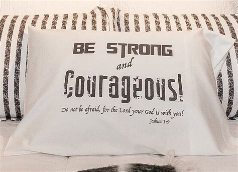 Be Strong And Courageousdo Not Be Afraid For The Lord Your Etsy