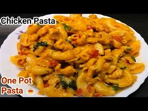 Spicy Chicken Pasta Recipe Masala Pasta Indian Style Pasta Macaroni