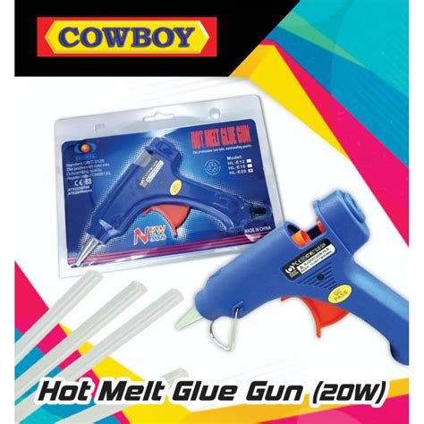 Hot Melt Glue Gun Hl E High Quality With Flexible Trigger Temperature Gam Tembak Shopee