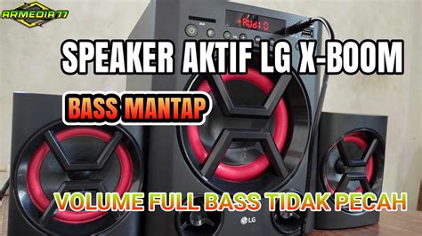 Test Speaker Lg Xboom Speaker Aktif Bluetooth Speaker Multimedia Lg