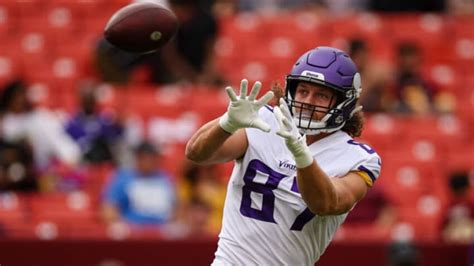 Vikings Have Reportedly Begun Extension Talks With Tj Hockenson